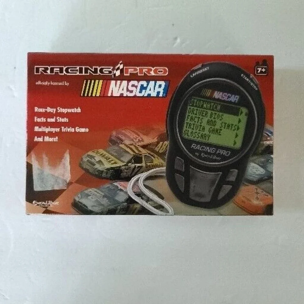Racing Pro NASCAR Stopwatch Trivia Game & More By Excalibur Ultimate Fan Item